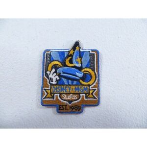 RARE Vintage Disney MGM Studios Sorcerer Mickey Embroidered Souvenir Patch